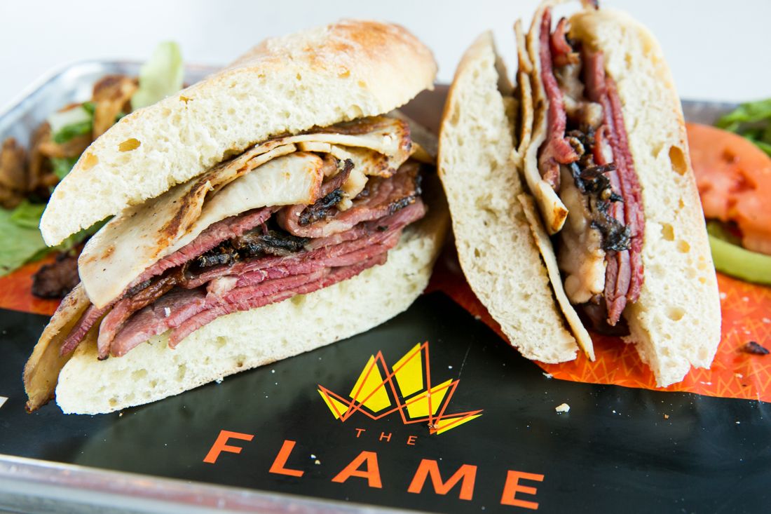 Pastrami sandwich